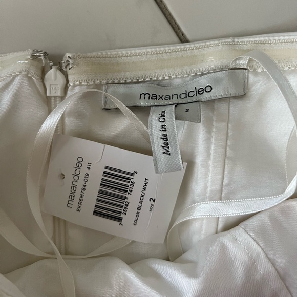 BNWT Max and Cleo Strapless Mini Dress with pockets size 2 - Picture 2 of 5